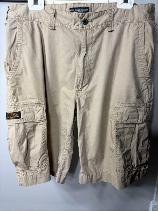 Polo Ralph Lauren Other - Polo Jeans Co. Ralph Lauren Khaki Cargo Shorts Military Surplus Utility Y2K